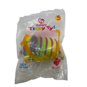 McDonalds HapTy Teenie Teeny Tys Tiggy The Tiger Plush Toy New In Package Vintag